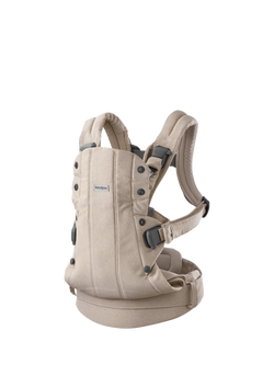 BabyBjörn Harmony Woven Baby Carrier, Beige