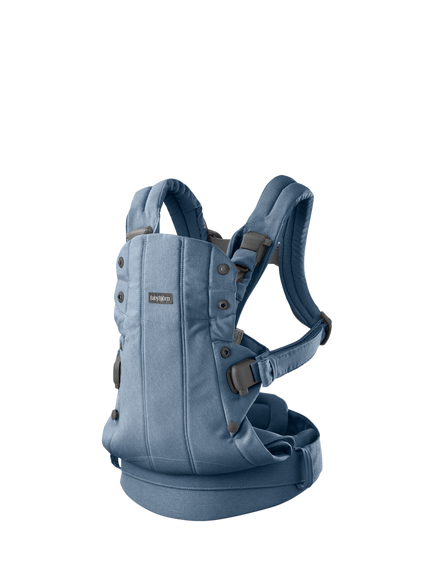 BabyBjörn Harmony Woven Baby Carrier, Blue