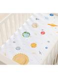 Pottery Barn Kids Space Cot Fitted Sheet, Multi