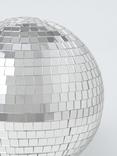 John Lewis Silver Disco Ball Decoration
