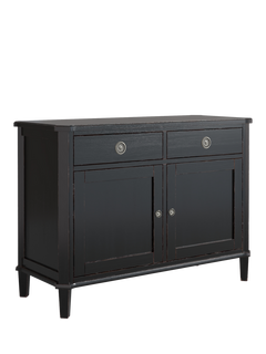 Laura Ashley Henshaw 2 Door, 2 Drawer Sideboard, Black