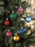 John Lewis Small Shatterproof Baubles, Box of 100, Multi