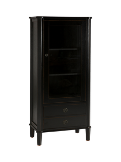 Laura Ashley Henshaw 1 Door, 2 Drawer Display Unit, Black
