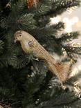 John Lewis Bird Clip On Tree Decorations, Set of 4, Gold