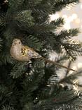 John Lewis Bird Clip On Tree Decorations, Set of 4, Pink/Champagne