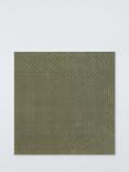 John Lewis Cotton Velvet Quilted Bedspread, Avocado