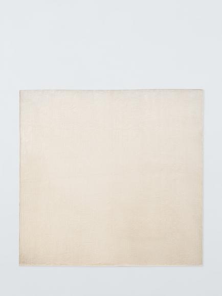John Lewis Cotton Velvet Embroidered Stitch Quilt, Champagne - view 2, Champagne