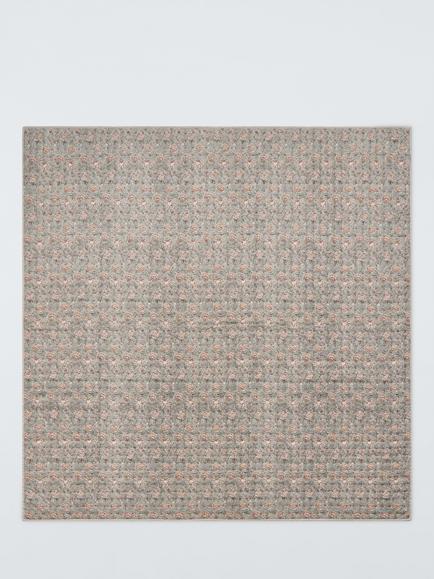 John Lewis Marigold Quilt, Grey Mid - view 2, Grey Mid
