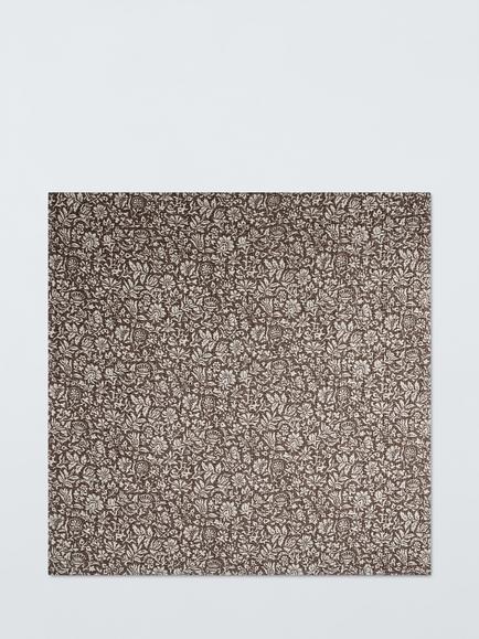 John Lewis Widemar Linen Blend Quilt - view 2, Cocoa