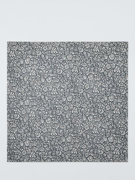 John Lewis Widemar Linen Blend Quilt - view 2, Loch Blue