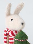 John Lewis Rabbit with Tree Figure