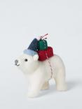 John Lewis Polar Bear with Presents Figure