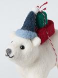 John Lewis Polar Bear with Presents Figure