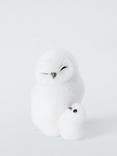 John Lewis Fur Owl and Baby Figure