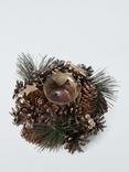 John Lewis Pinecone & Star Single Tealight Holder