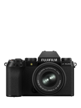 Fujifilm X-S20 Compact System Camera with XC 15-45mm Lens, 6K/4K Ultra HD, 26.1MP, Wi-Fi, Bluetooth, OLED EVF, 3” Vari-angle LCD Touch Screen, Black