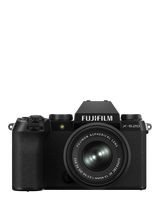 Fujifilm X-S20 Compact System Camera with XC 15-45mm Lens, 6K/4K Ultra HD, 26.1MP, Wi-Fi, Bluetooth, OLED EVF, 3” Vari-angle LCD Touch Screen, Black