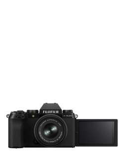Fujifilm X-S20 Compact System Camera with XC 15-45mm Lens, 6K/4K Ultra HD, 26.1MP, Wi-Fi, Bluetooth, OLED EVF, 3” Vari-angle LCD Touch Screen, Black - view 2, Black