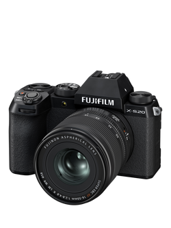 Fujifilm X-S20 Compact System Camera with XF 16-50mm Lens, 6K/4K Ultra HD, 26.1MP, Wi-Fi, Bluetooth, OLED EVF, 3” Vari-angle LCD Touch Screen, Black - view 2, Black
