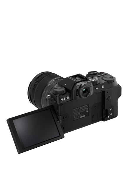 Fujifilm X-S20 Compact System Camera, 6K/4K Ultra HD, 26.1MP, Wi-Fi, Bluetooth, OLED EVF, 3” Vari-angle LCD Touch Screen, Body Only, Black - view 2, Black