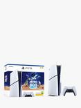 PlayStation 5 (Model Group - Slim) Console with DualSense Controller, White and Astro Bot Bundle