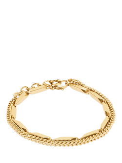 COEUR DE LION Twisted Layers Bracelet, Gold