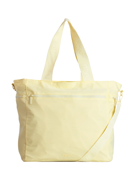 Nere Bondi Nylon Large Tote Bag, 22L, Panna Cotta