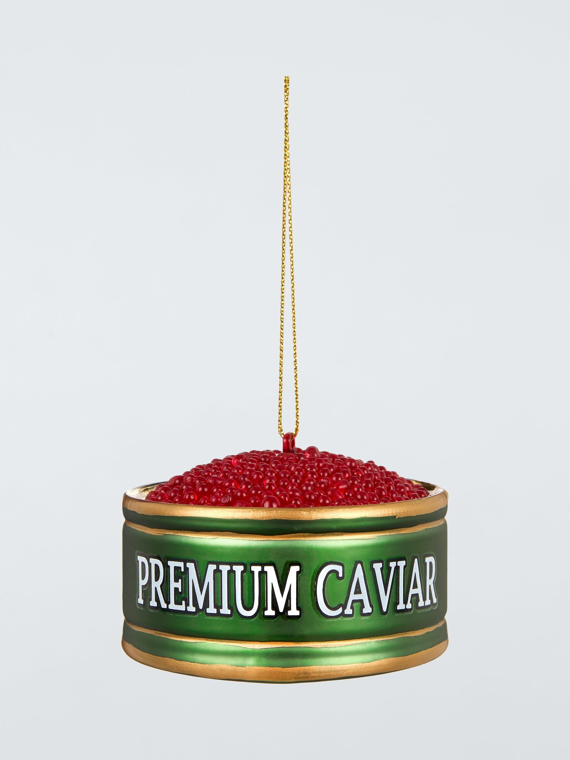 John Lewis Heirloom Splendour Caviar Tin Tree Decoration