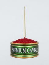 John Lewis Heirloom Splendour Caviar Tin Tree Decoration