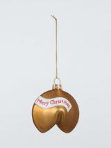 John Lewis Worldly Treasures Fortune Cookie Bauble