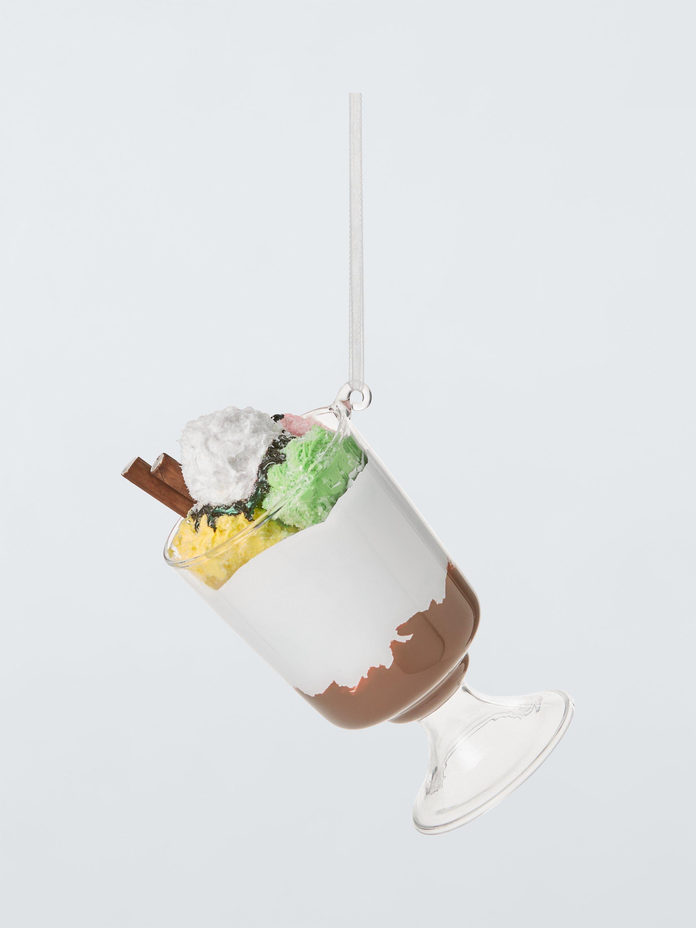 John Lewis Heirloom Splendour Ice Cream Sundae Tree Decoration