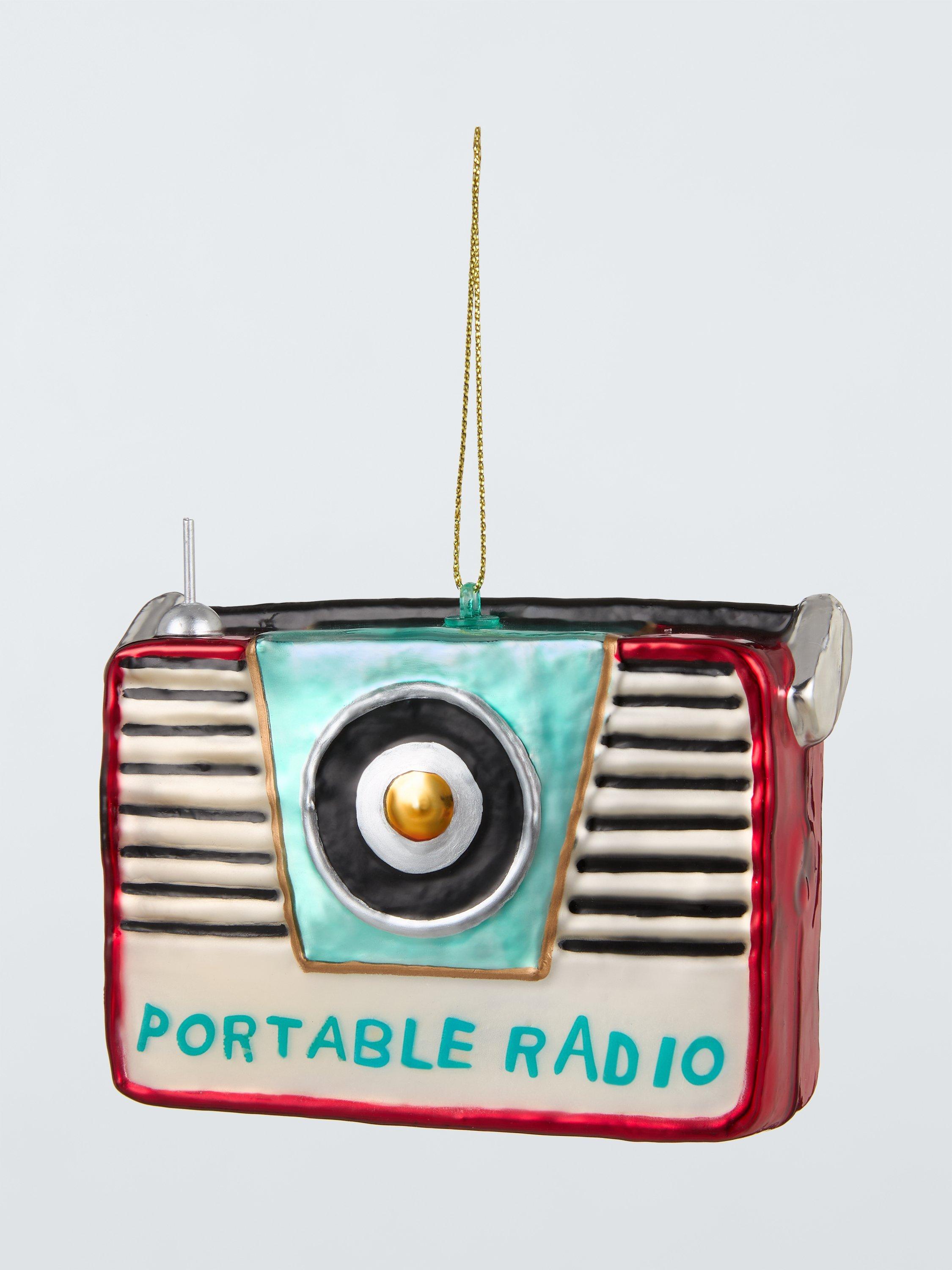 John Lewis Heirloom Splendour Vintage Radio Bauble