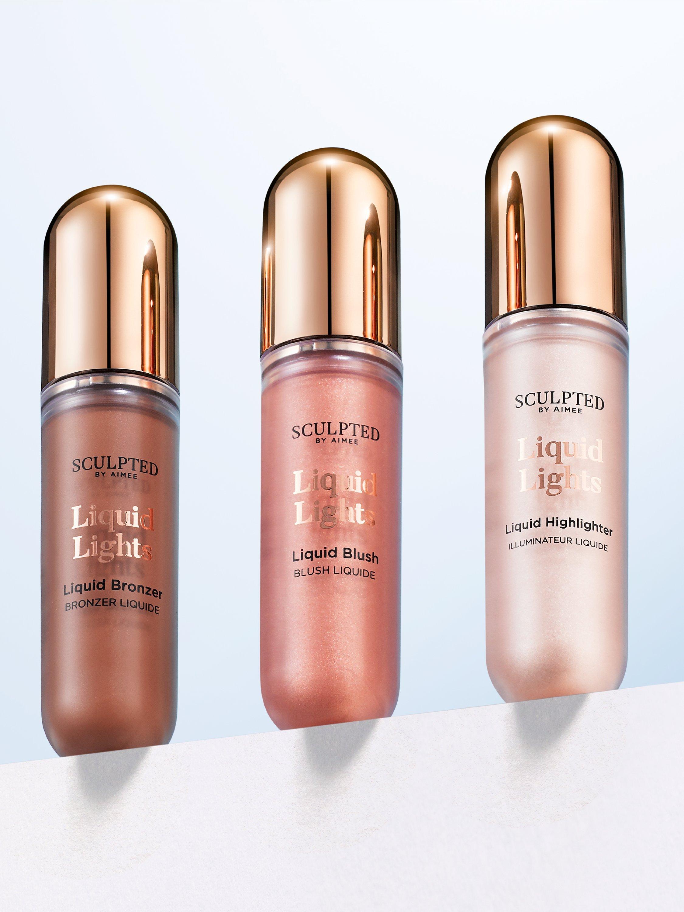 Product image 3 of 3, which shows Sculpted By Aimee Liquid Lights Blush, Pink Pop