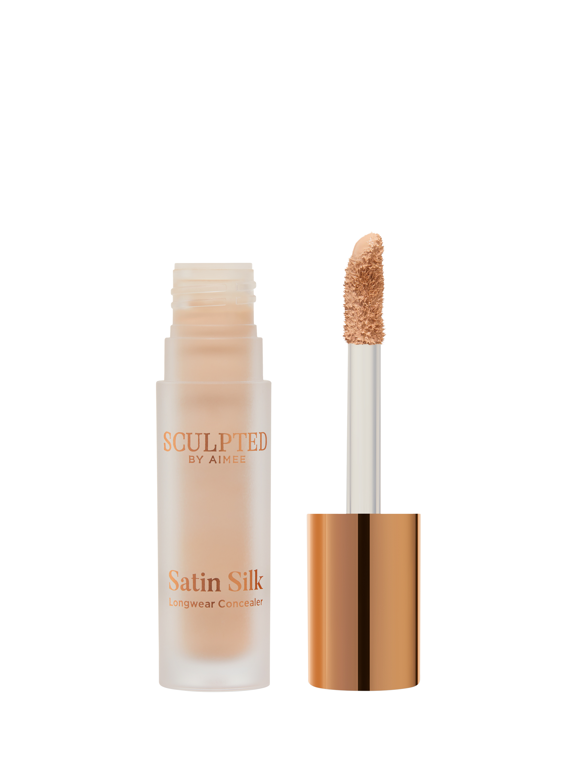 Product image 2 of 4, which shows Sculpted By Aimee Satin Silk Longwear Concealer, Biscuit
