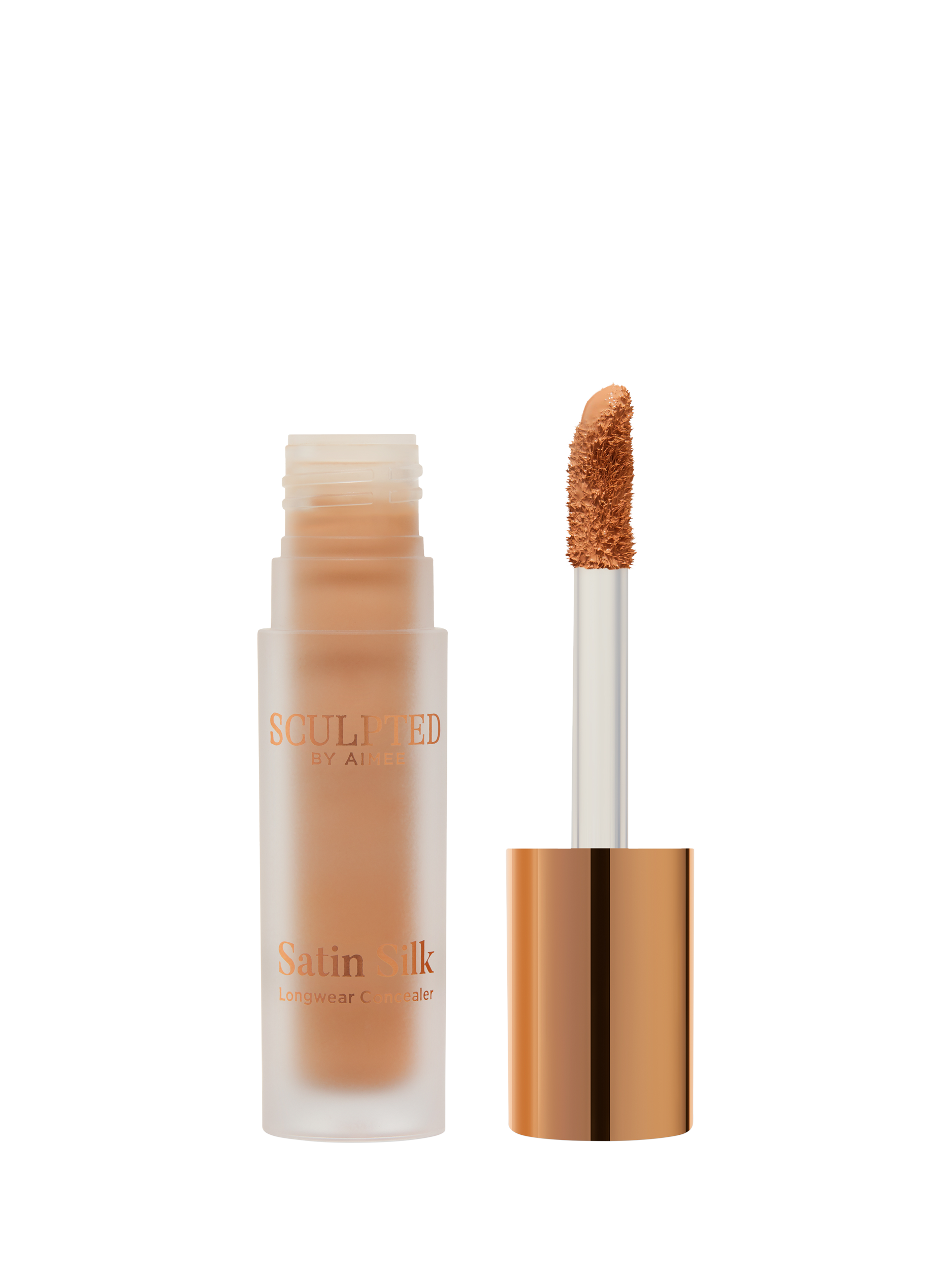 Product image 2 of 4, which shows Sculpted By Aimee Satin Silk Longwear Concealer, Caramel