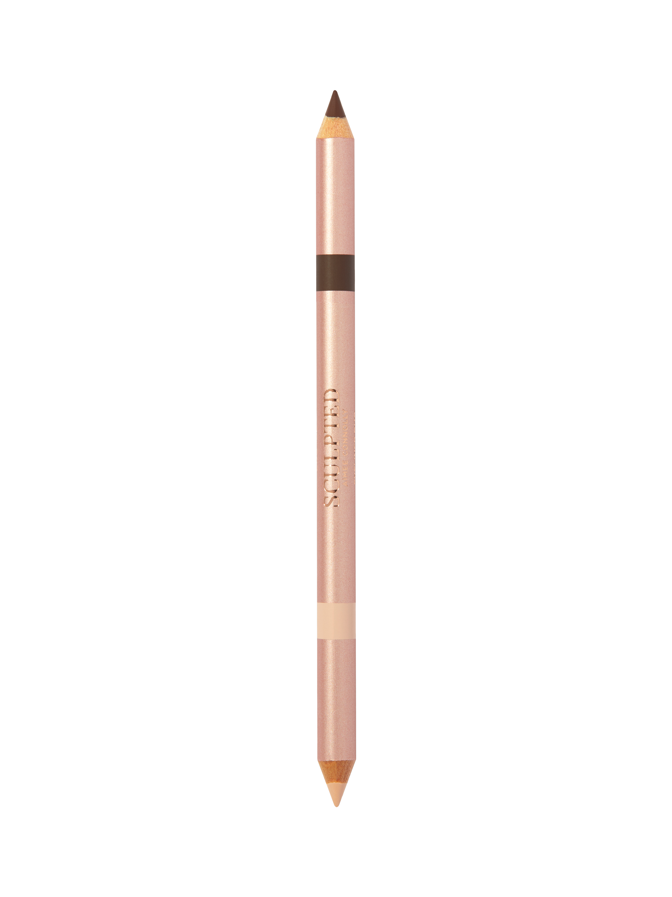 Product image 1 of 2, which shows Sculpted By Aimee Brighten & Define Eyeliner Duo, Brown/Nude