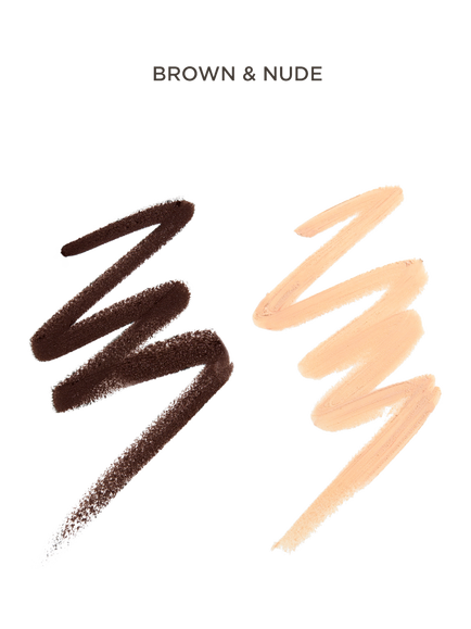 Sculpted By Aimee Brighten & Define Eyeliner Duo - view 2, Brown/Nude