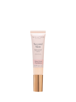 Sculpted By Aimee Second Skin Dewy Foundation, Porcelain 1.0