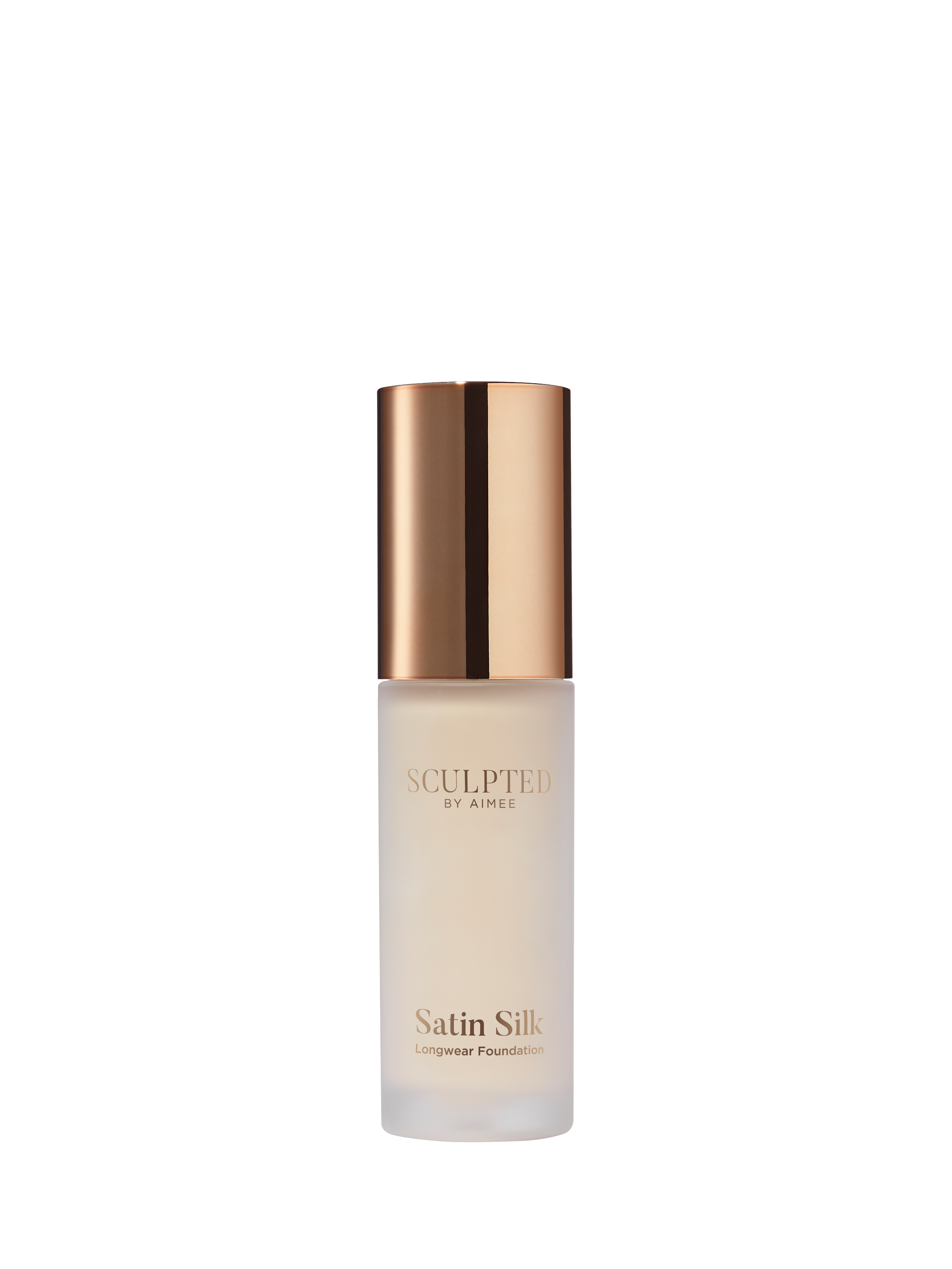 Product image 3 of 4, which shows Sculpted By Aimee Satin Silk Longwear Foundation, Fair