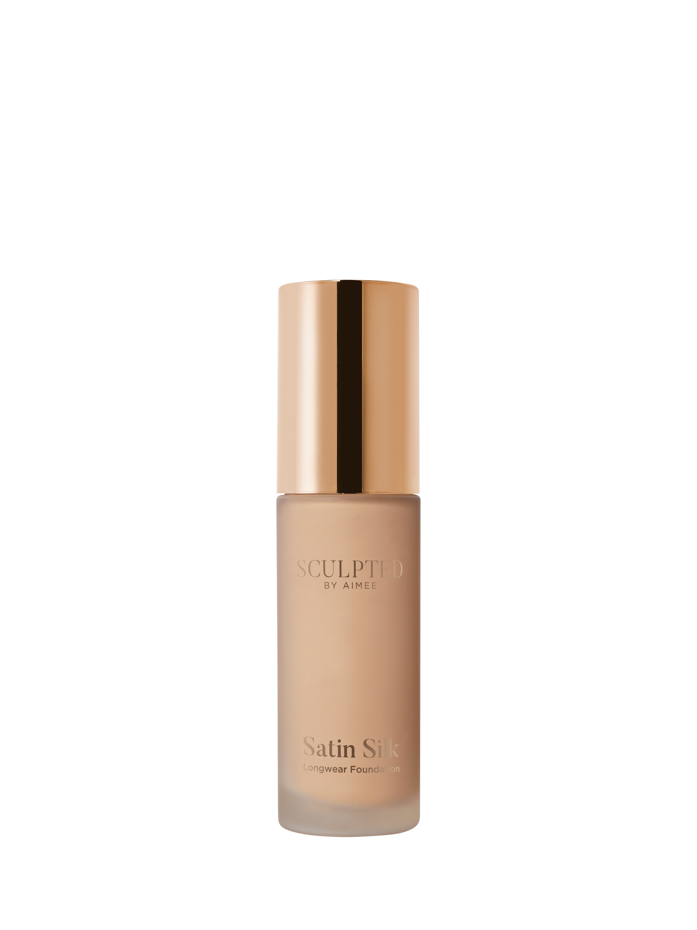 Product image 3 of 4, which shows Sculpted By Aimee Satin Silk Longwear Foundation, Light