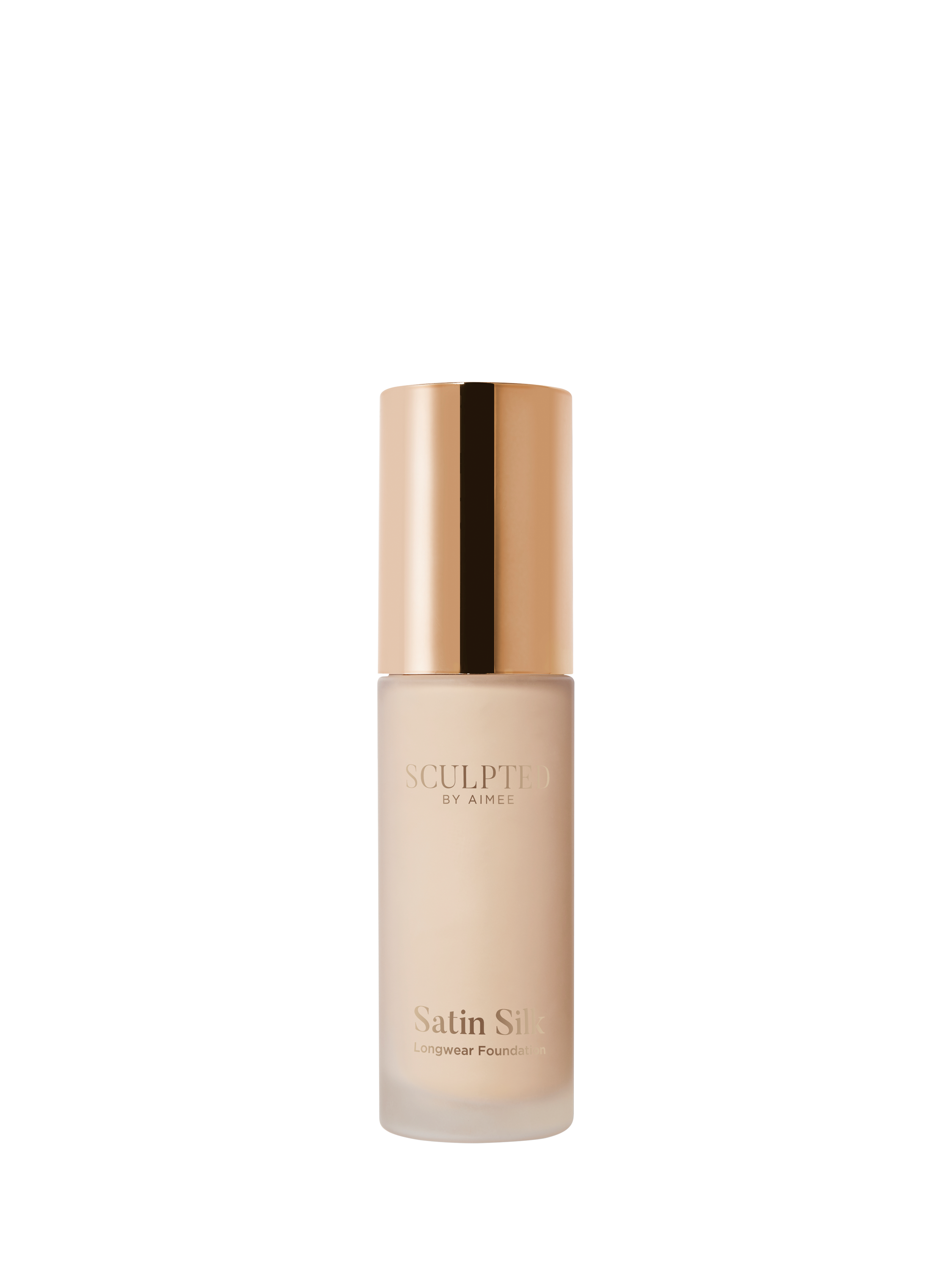 Product image 3 of 4, which shows Sculpted By Aimee Satin Silk Longwear Foundation, Porcelain