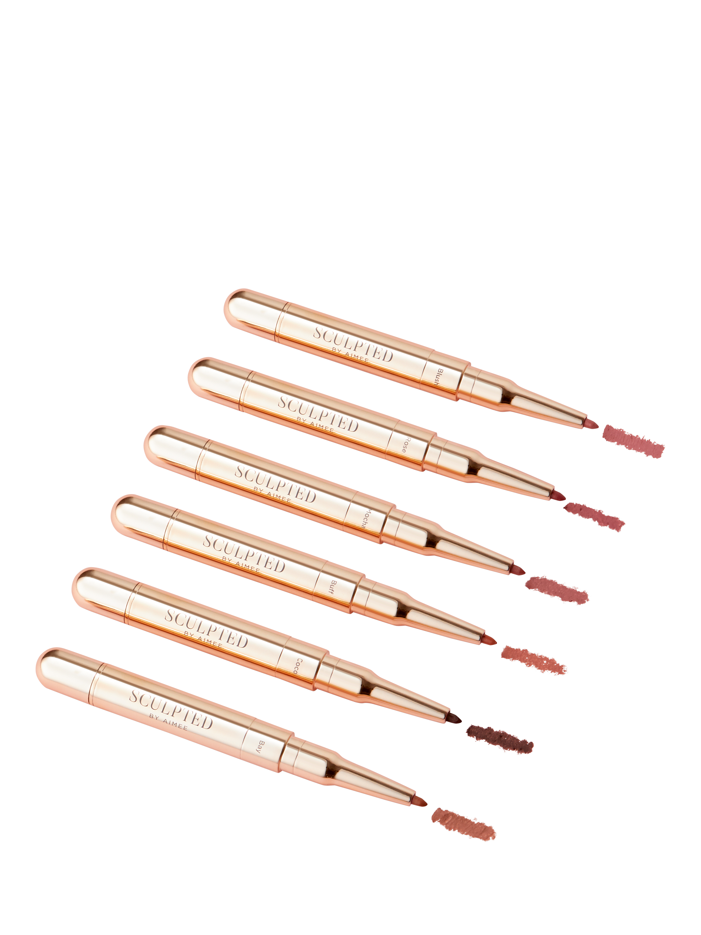 Product image 5 of 5, which shows Sculpted By Aimee Line & Shine Lipliner & Gloss Duo, Blush
