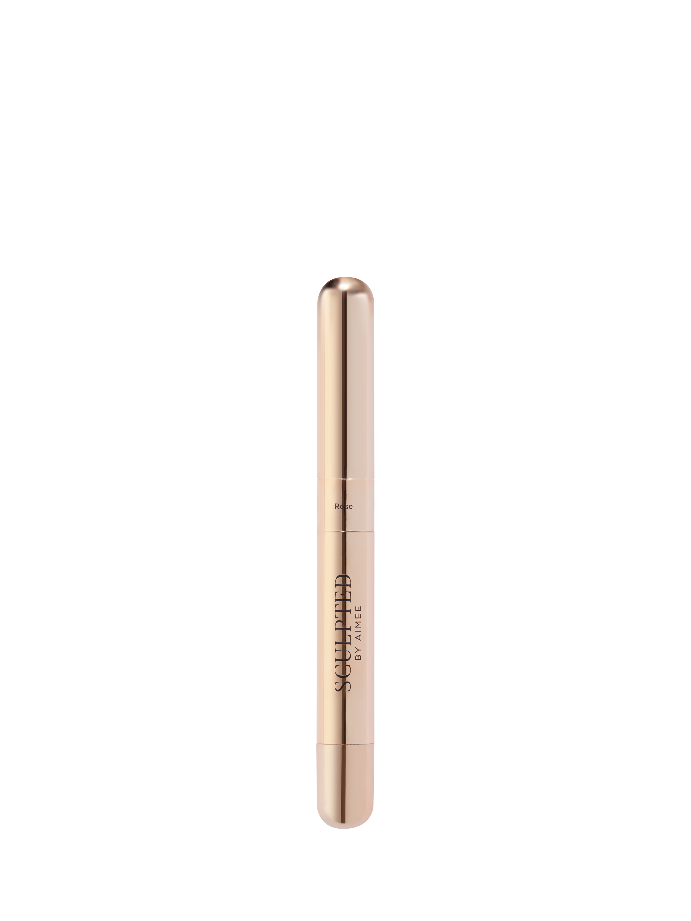 Product image 2 of 5, which shows Sculpted By Aimee Line & Shine Lipliner & Gloss Duo, Rose