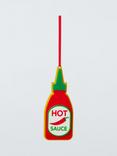 John Lewis Worldly Treasures Hot Sauce Tree Decoration