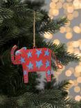 John Lewis Worldly Treasures Metal Elephant Tree Decoration
