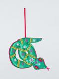 John Lewis Worldly Treasures Satin Snake Tree Decoration