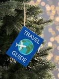 John Lewis Worldly Treasures Travel Guide Tree Decoration