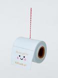 John Lewis Cute Toilet Paper Tree Decoration