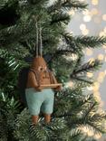 John Lewis Ancient Wonders Billy Beaver Felt Tree Decoration