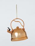 John Lewis Heirloom Splendour Copper Kettle Tree Decoration
